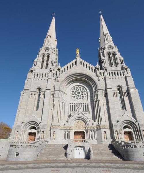 A beautiful view of Sainte-Anne-de-Beaupré