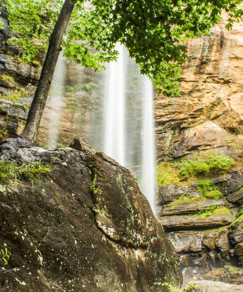 Una panoràmica bonica de Toccoa