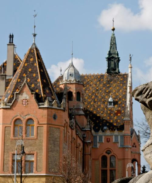 A beautiful view of Kecskemét