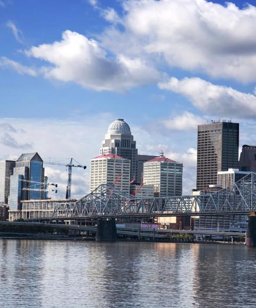 A beautiful view of Clarksville