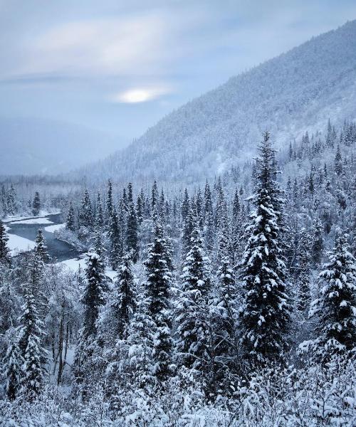Una panoràmica bonica de Kenai