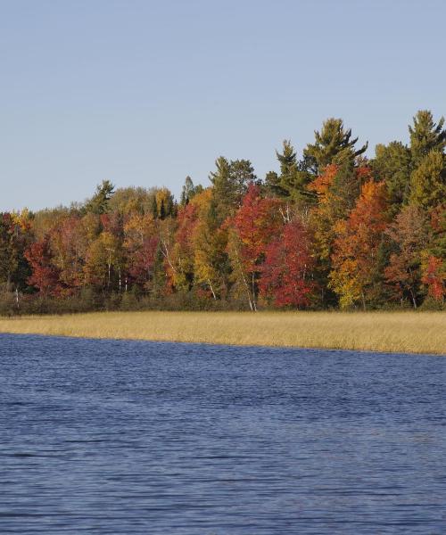 Ein schöner Blick auf Rhinelander