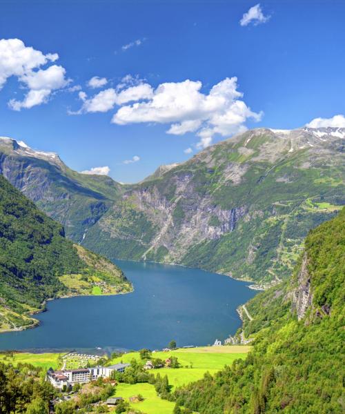 A beautiful view of Geiranger