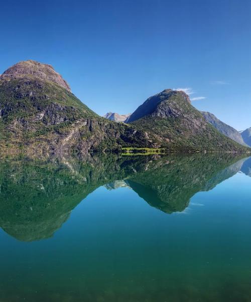 A beautiful view of Stryn