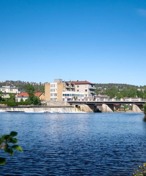A beautiful view of Kongsberg