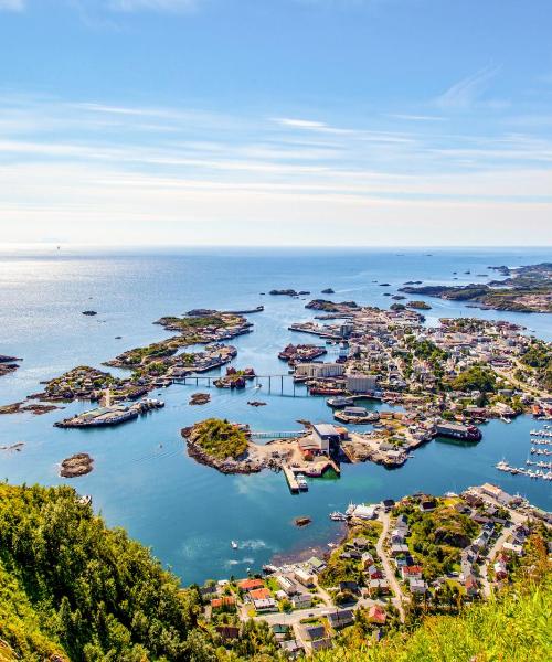 Ein schöner Blick auf Svolvær