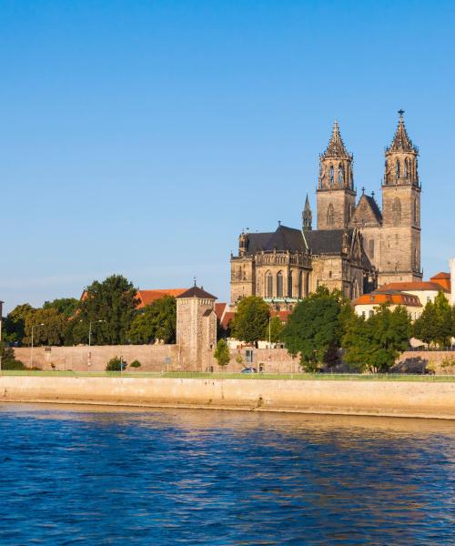 Una panoràmica bonica de Magdeburg