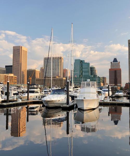Ein schöner Blick auf Baltimore