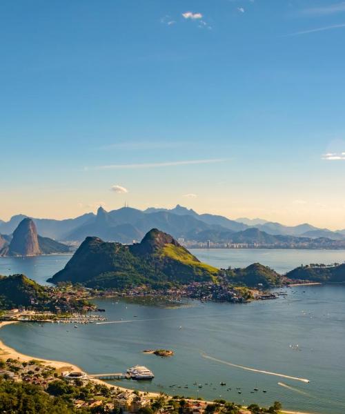 Ein schöner Blick auf Niterói
