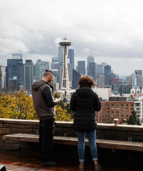 Ein schöner Blick auf Seattle