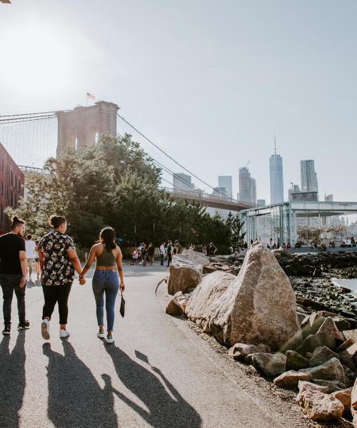 Ein schöner Blick auf Brooklyn