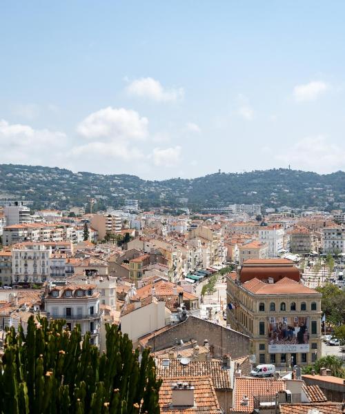 Ein schöner Blick auf Cannes