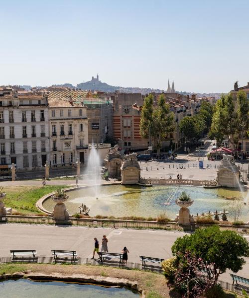 Ein schöner Blick auf Marseille
