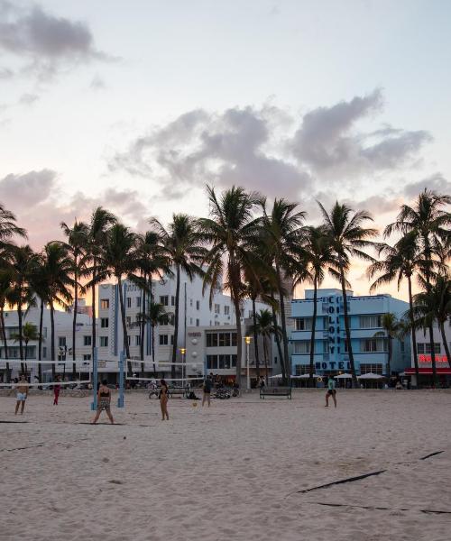 Ein schöner Blick auf Miami Beach