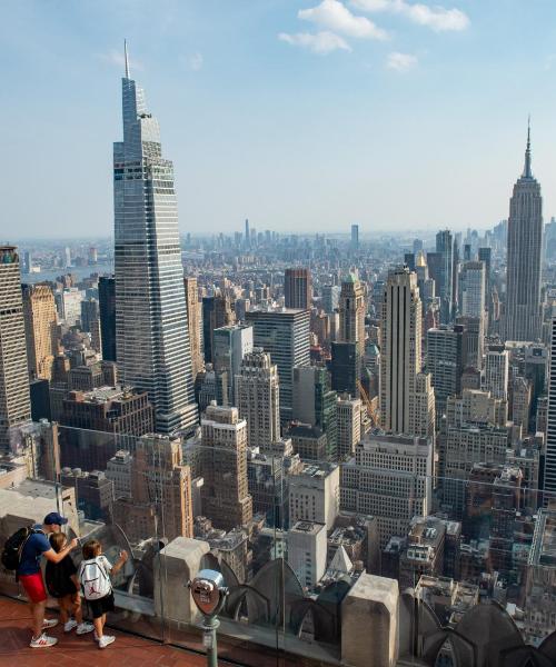 A beautiful view of New York