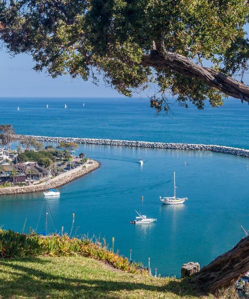 Ein schöner Blick auf Dana Point