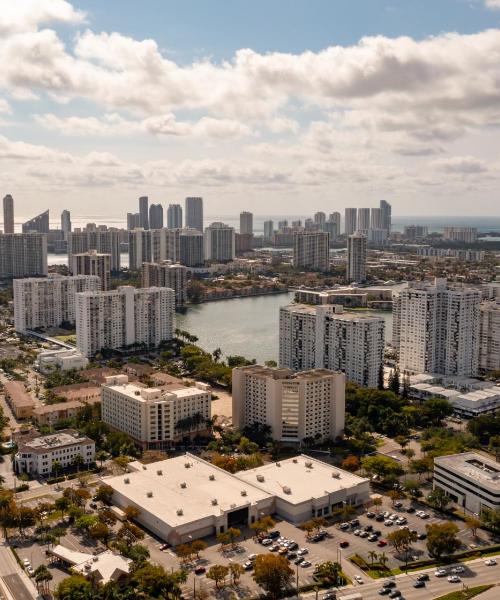 A beautiful view of Aventura
