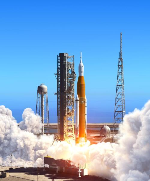 A beautiful view of Cape Canaveral