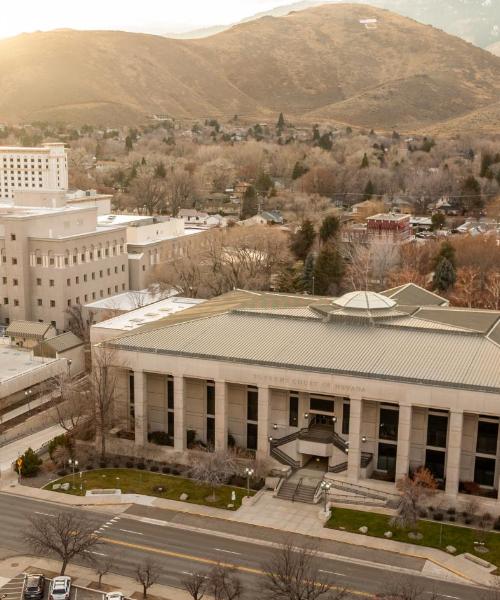 Ein schöner Blick auf Carson City