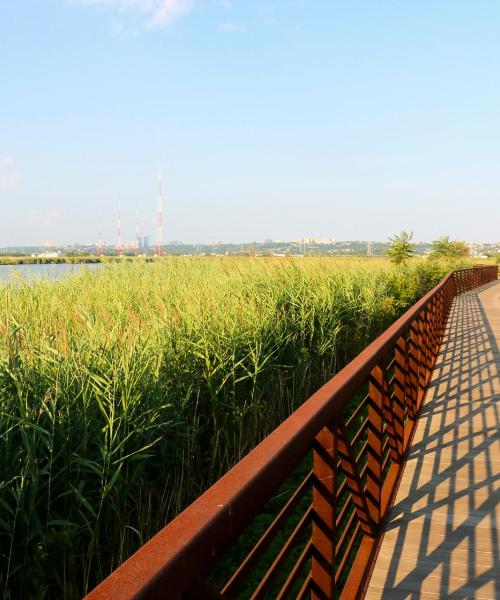 Ein schöner Blick auf Secaucus