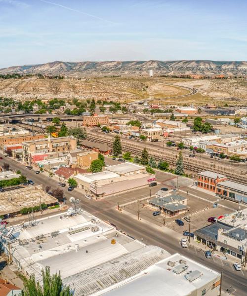 A beautiful view of Rock Springs