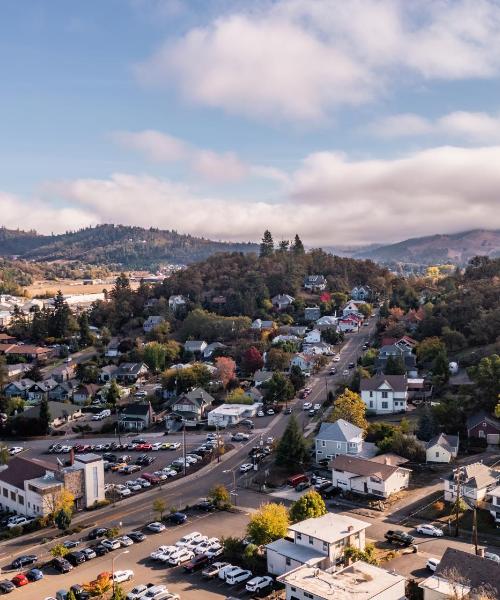 A beautiful view of Roseburg