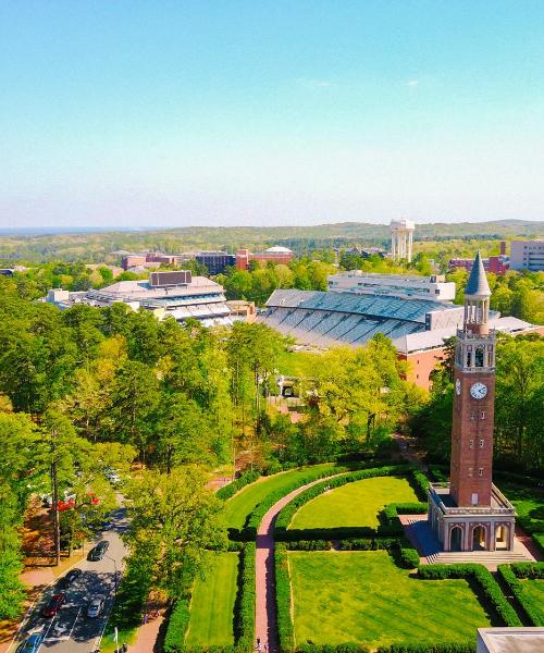 A beautiful view of Chapel Hill