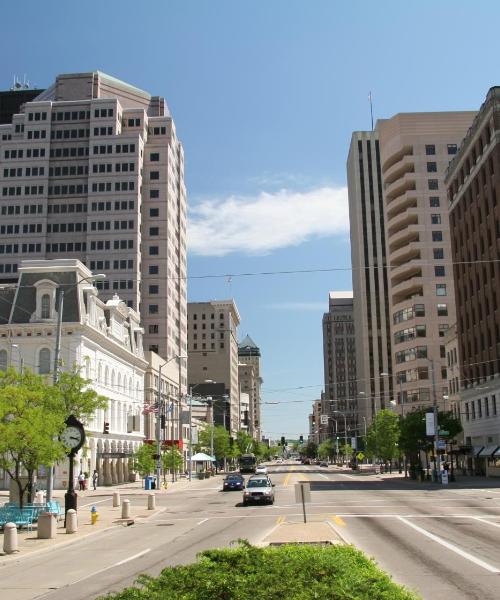 Una panoràmica bonica de Dayton