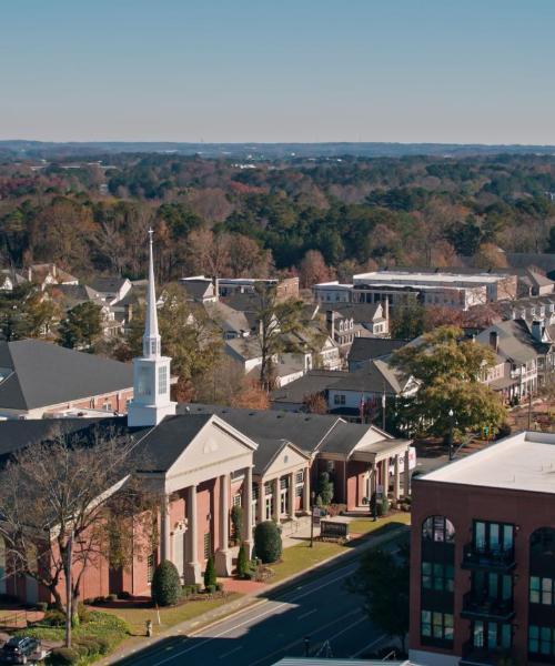 A beautiful view of Alpharetta