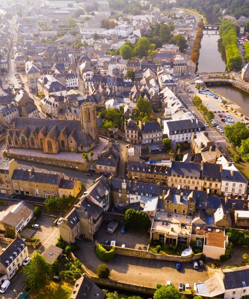 A beautiful view of Lannion