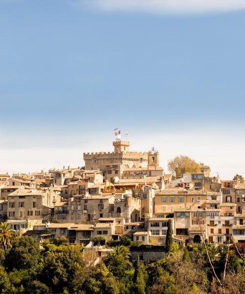 A beautiful view of Cagnes-sur-Mer