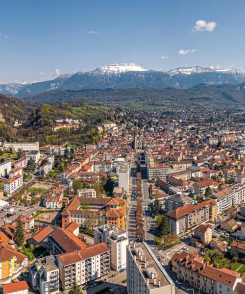 A beautiful view of Voiron