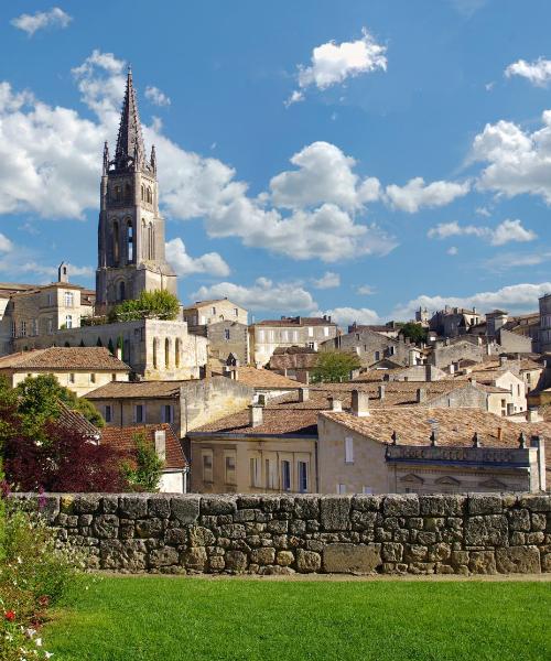 A beautiful view of Libourne