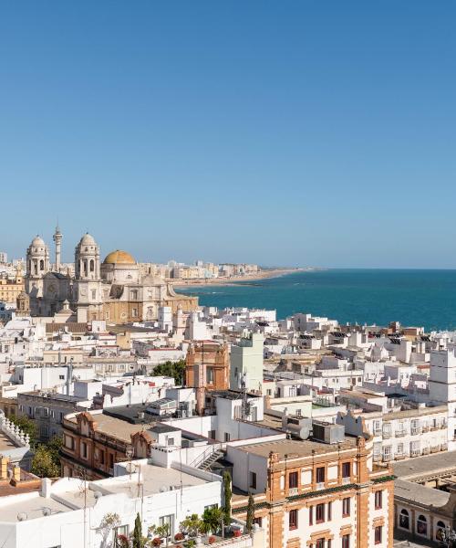 Ein schöner Blick auf Cádiz