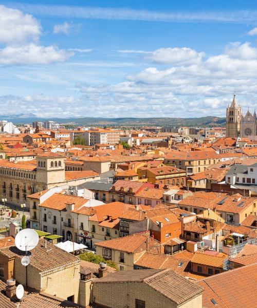 Una panoràmica bonica de Lleó