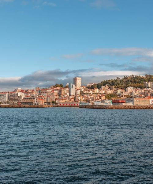 Una bellissima vista di Vigo