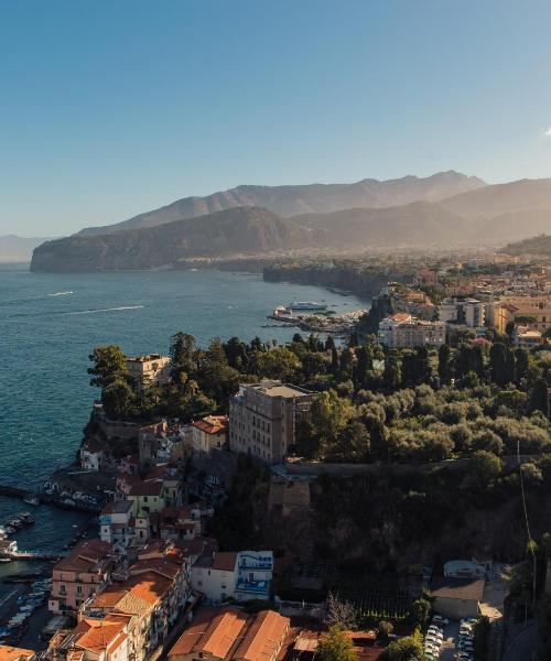 A beautiful view of Sorrento
