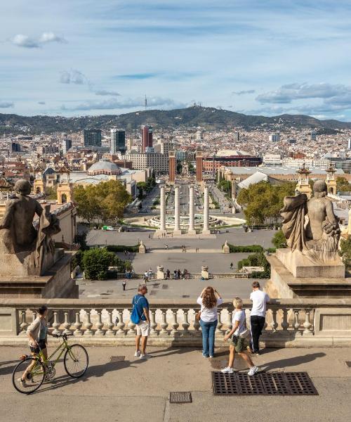 A beautiful view of Barcelona
