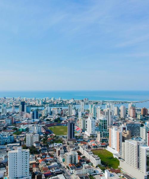 Ein schöner Blick auf Itajaí