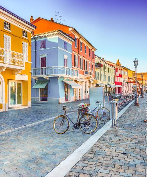 Ein schöner Blick auf Cesena