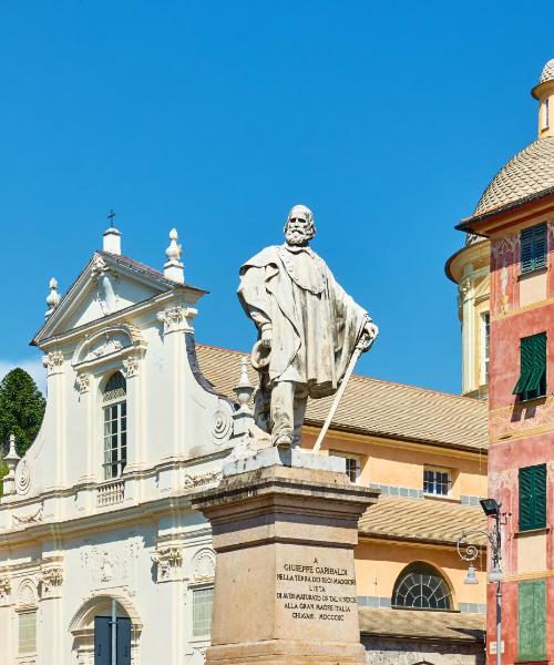 Una bellissima vista di Chiavari
