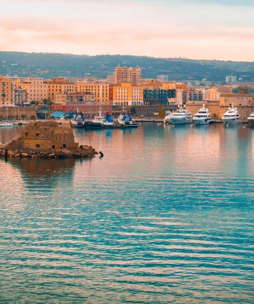 A beautiful view of Civitavecchia