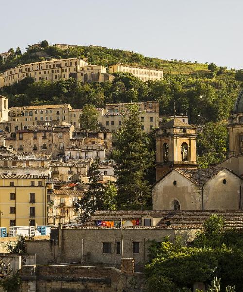 Ein schöner Blick auf Cosenza