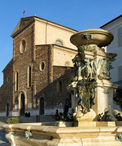 Ein schöner Blick auf Faenza