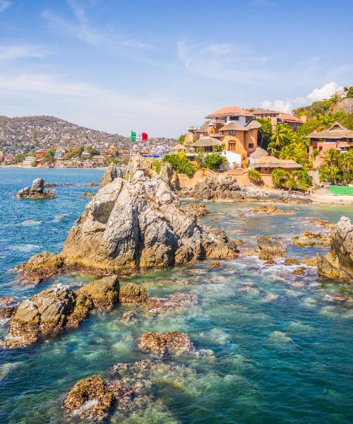 Una bellissima vista di Zihuatanejo