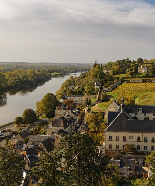 A beautiful view of Chinon