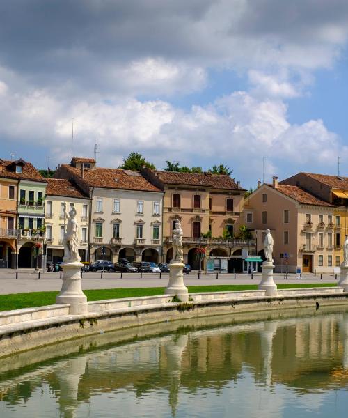 Piękny widok na miasto Prato