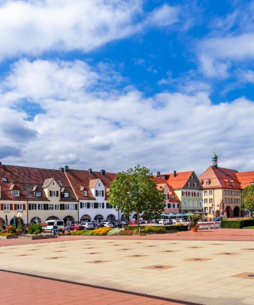 A beautiful view of Freudenstadt