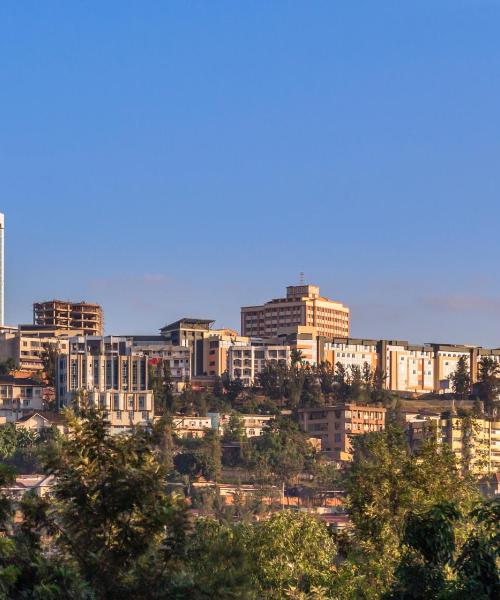 Ein schöner Blick auf Kigali