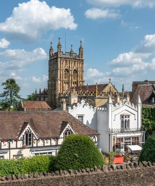 A beautiful view of Great Malvern